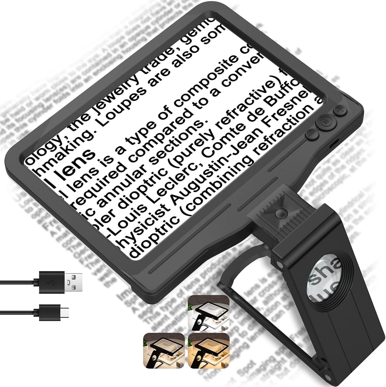 large print magnifiers