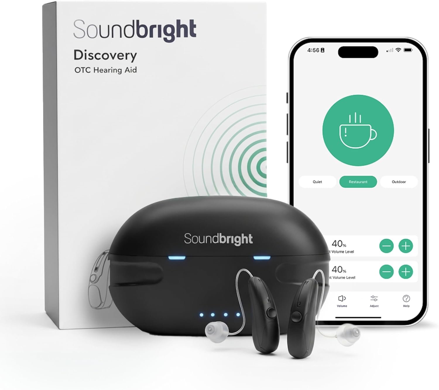 Discovery Bluetooth Over the Counter (OTC) Rechargeable Hear...
