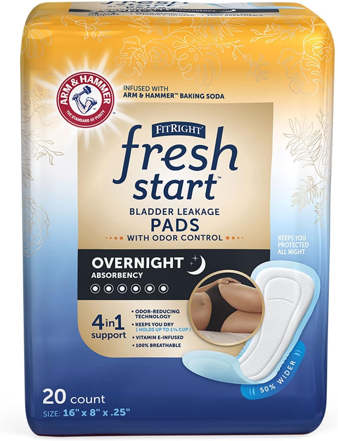 overnight incontinence products