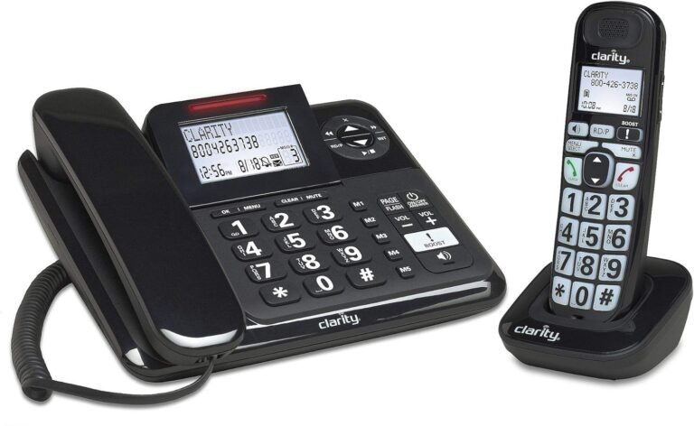 battery-operated amplified phones