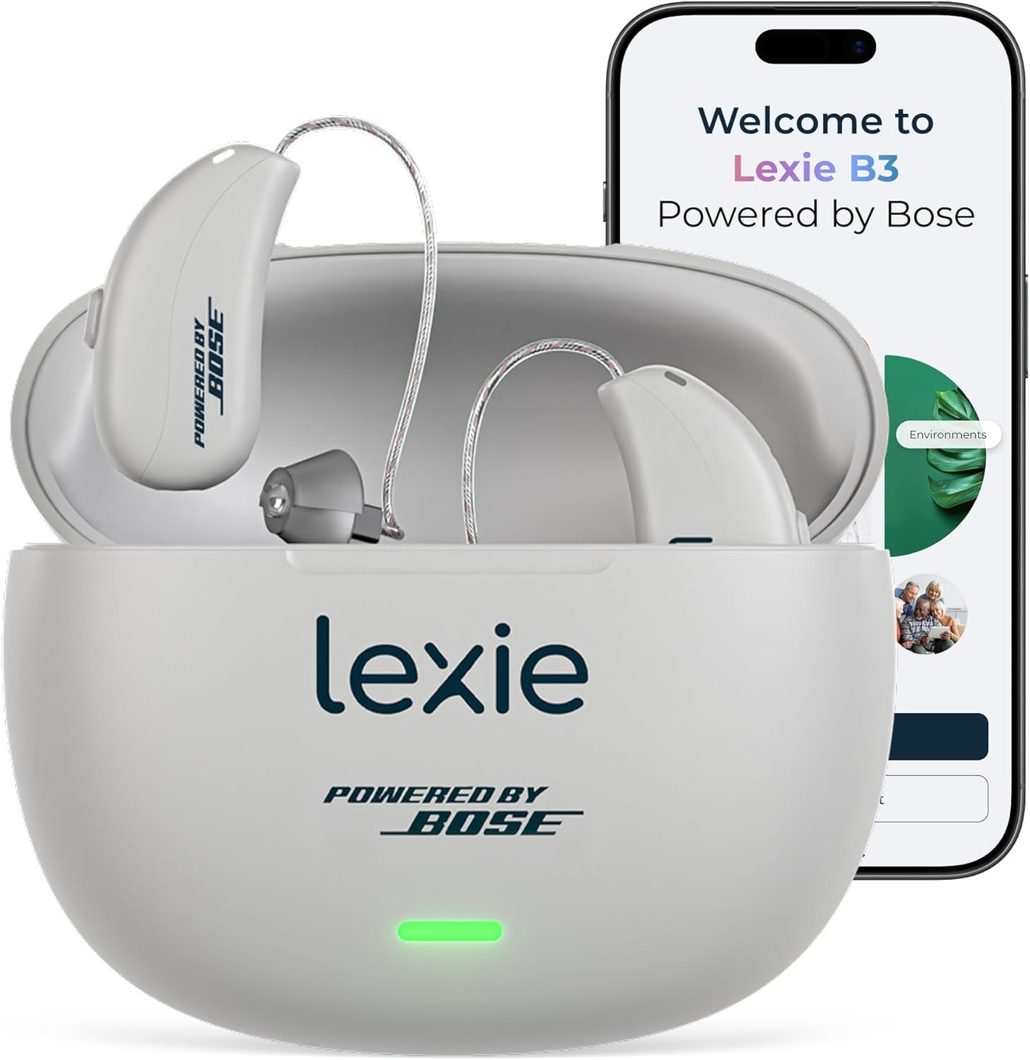 Lexie B3 OTC Hearing Aids Powered by Bose Sound Technology