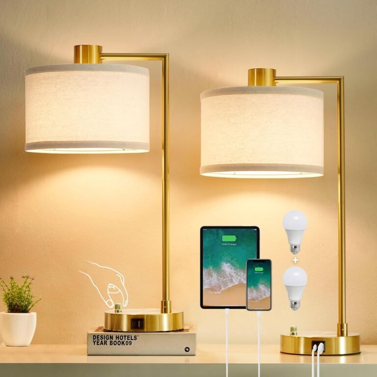 table lamps with USB ports