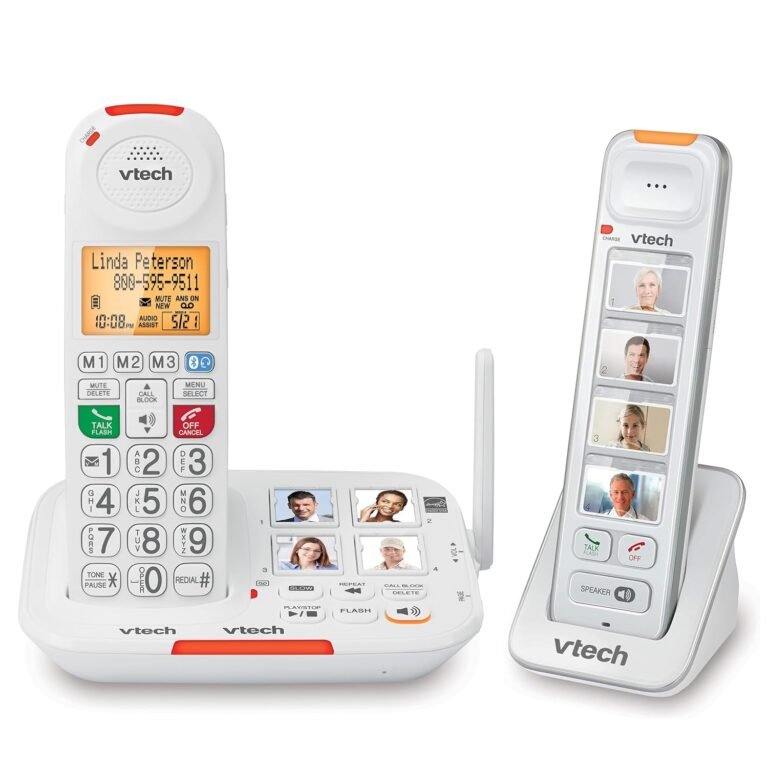 battery-operated amplified phones