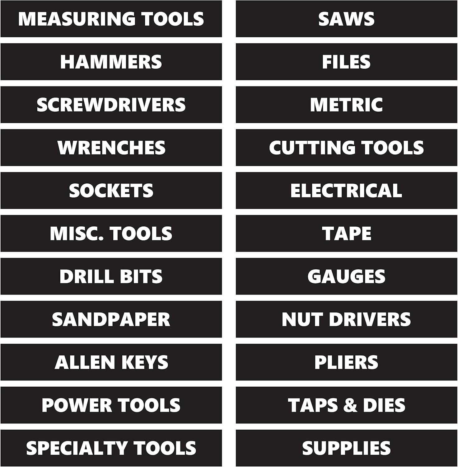 high-contrast tools