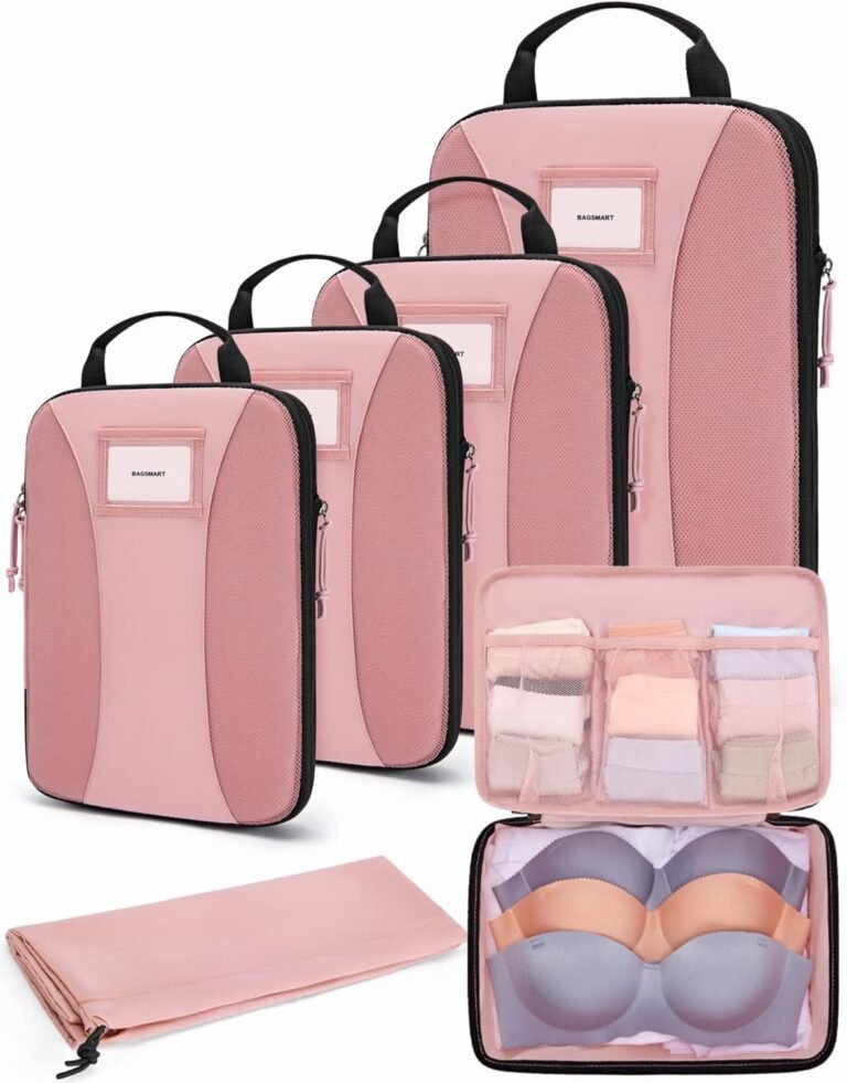 Packing cubes for travel