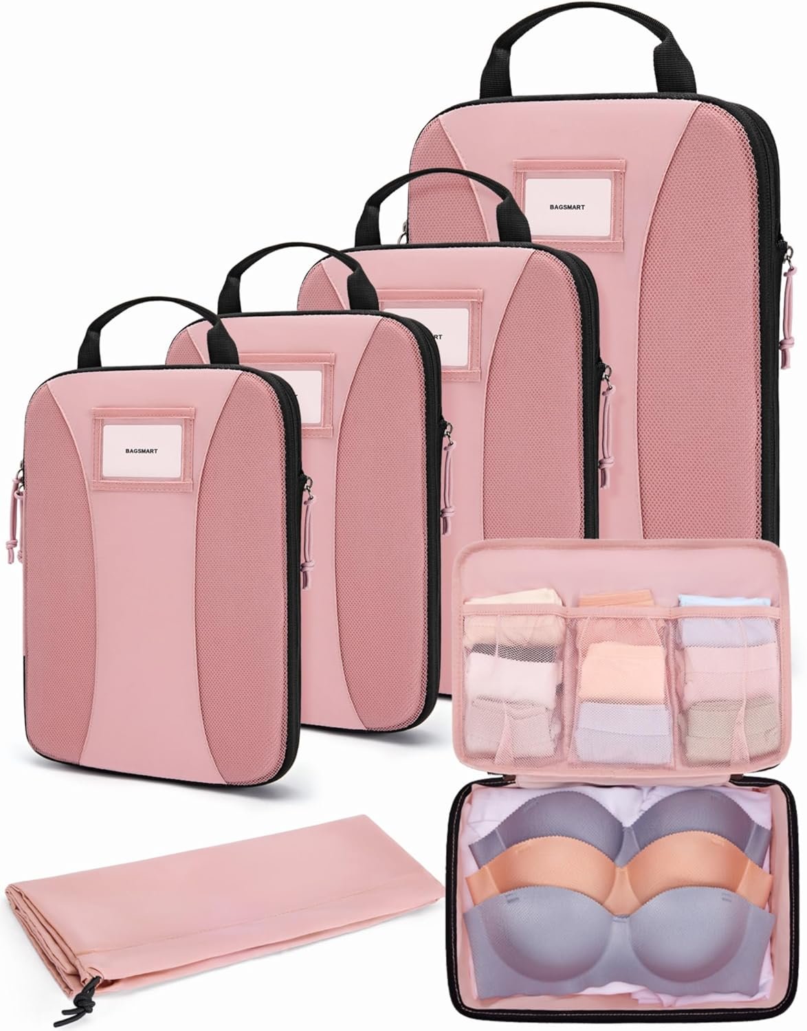 Packing cubes for travel
