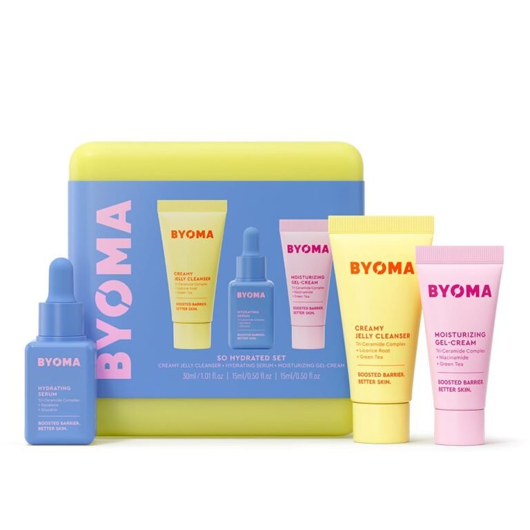 Compact skincare set