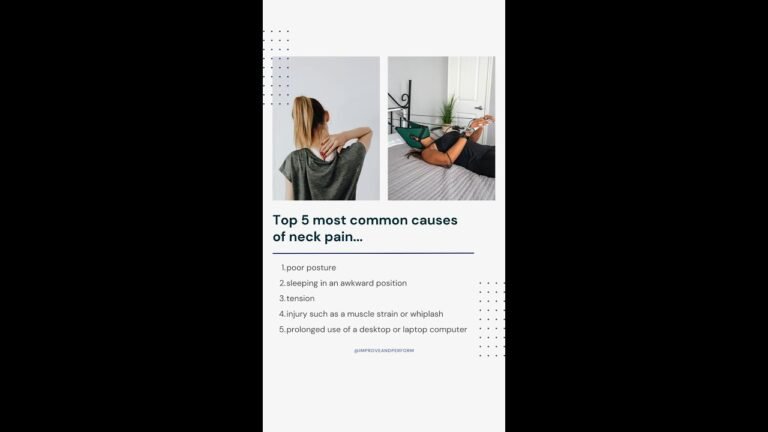Chronic Neck Pain Causes