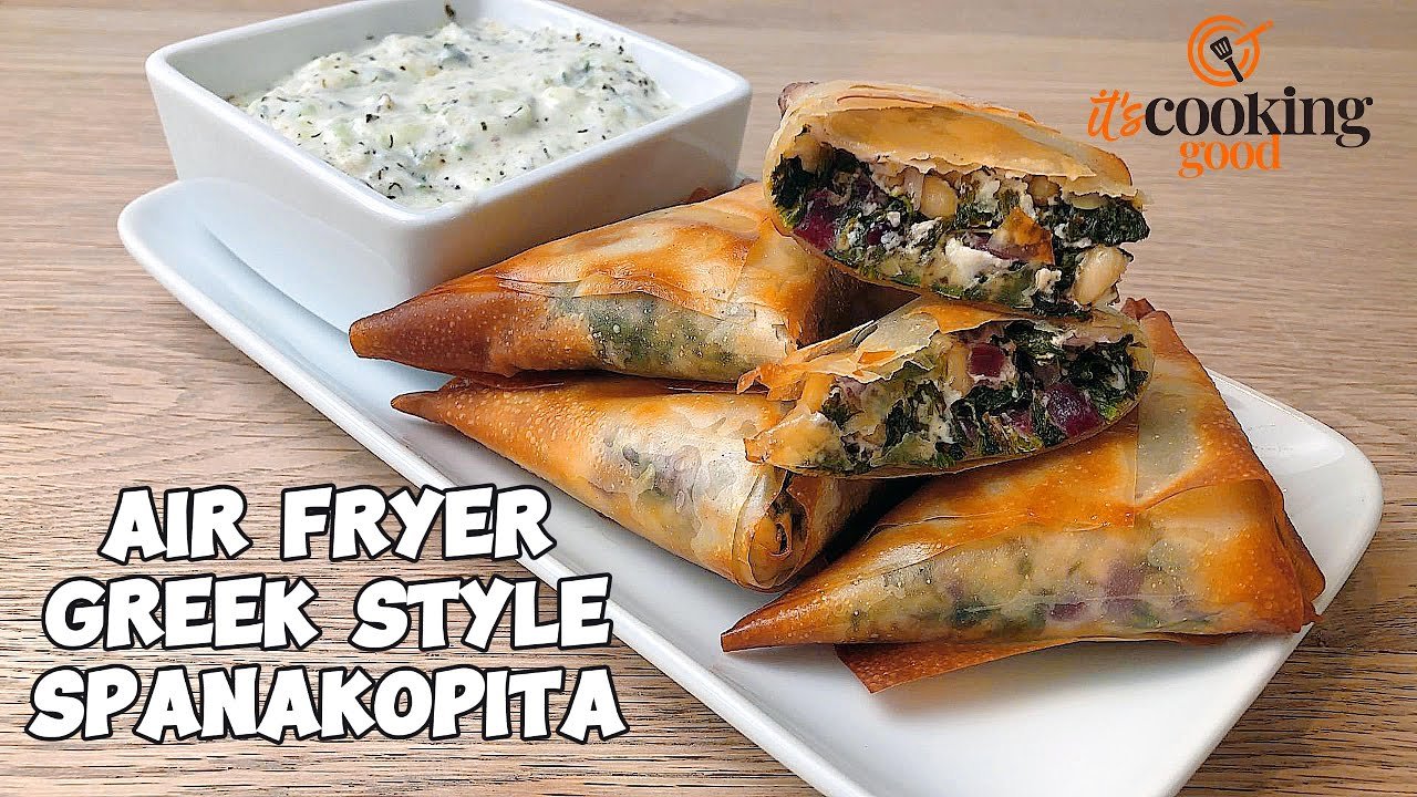 Mediterranean food: Spanakopita