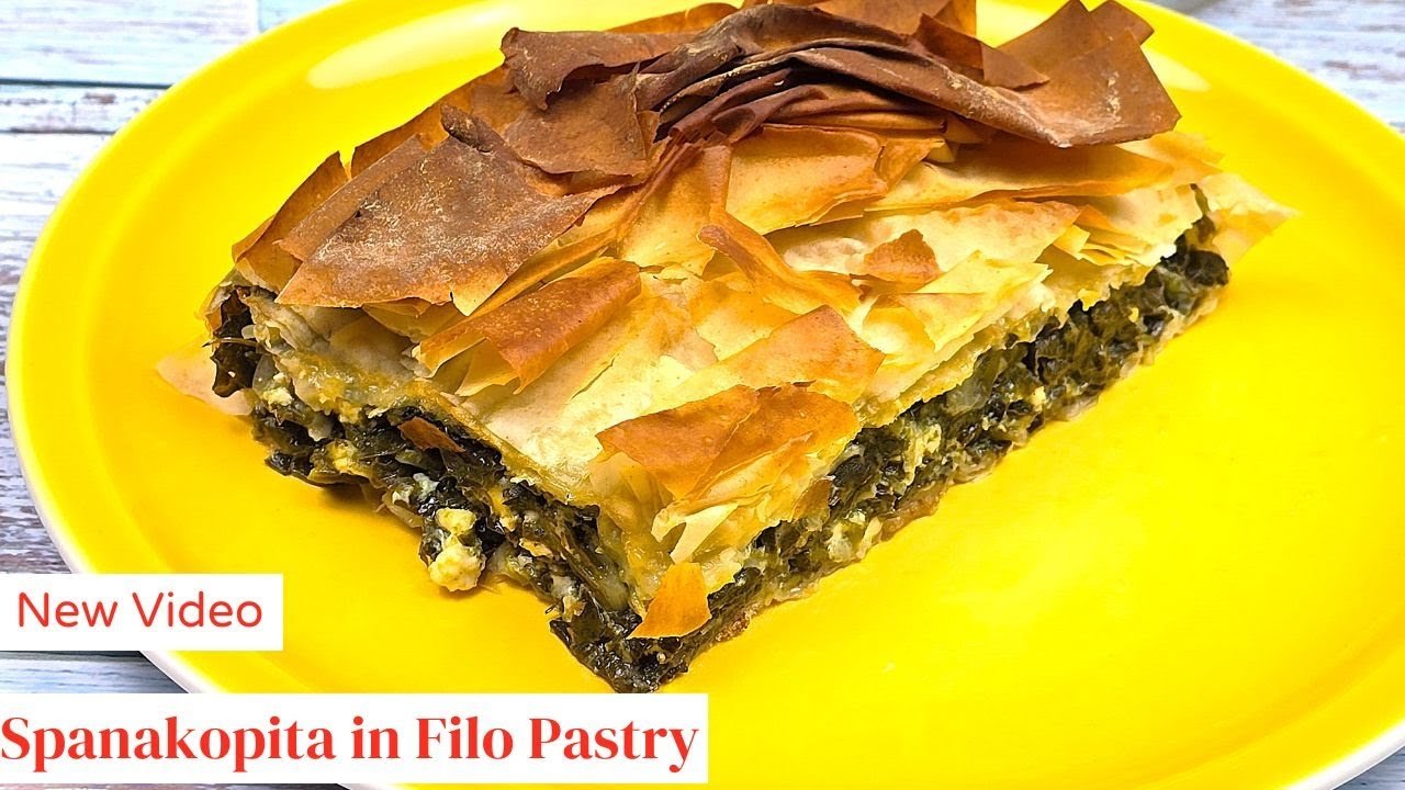 Mediterranean food: Spanakopita