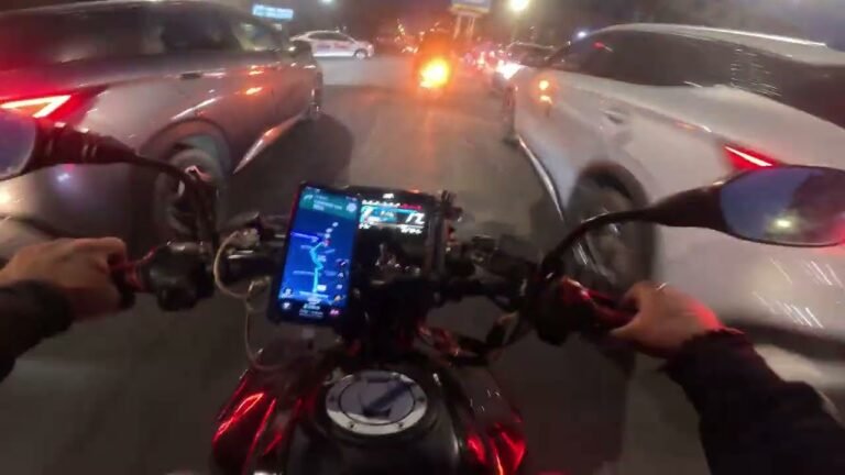 Motorcycle Street food motorcycle rides