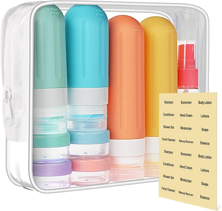Travel-sized toiletries for cruises
