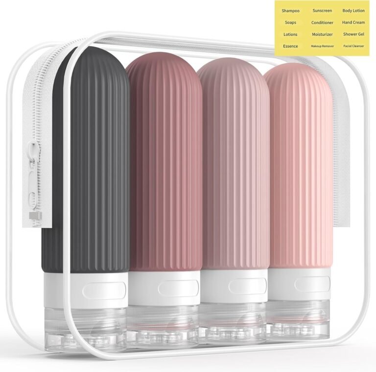 Travel-sized toiletries for cruises