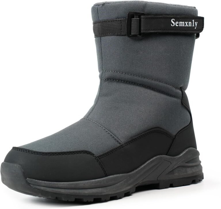 Insulated winter boots