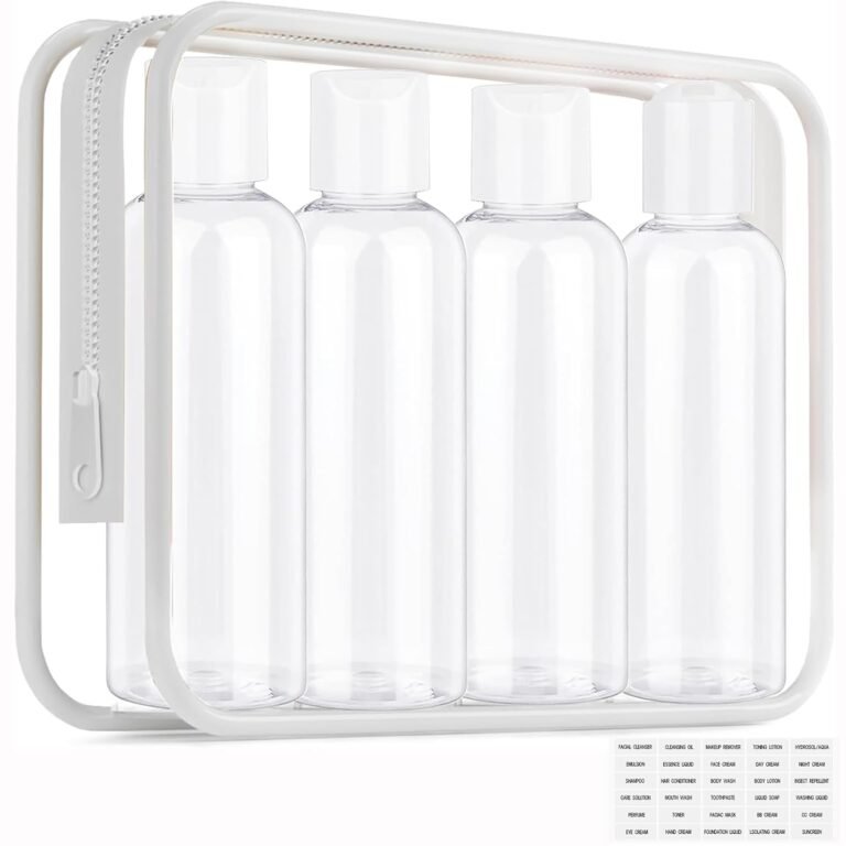 Travel-sized toiletries for cruises
