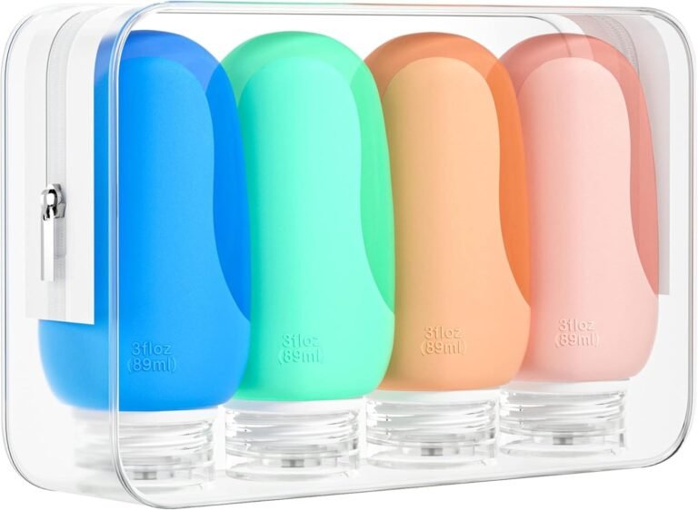 Travel-sized toiletries for cruises