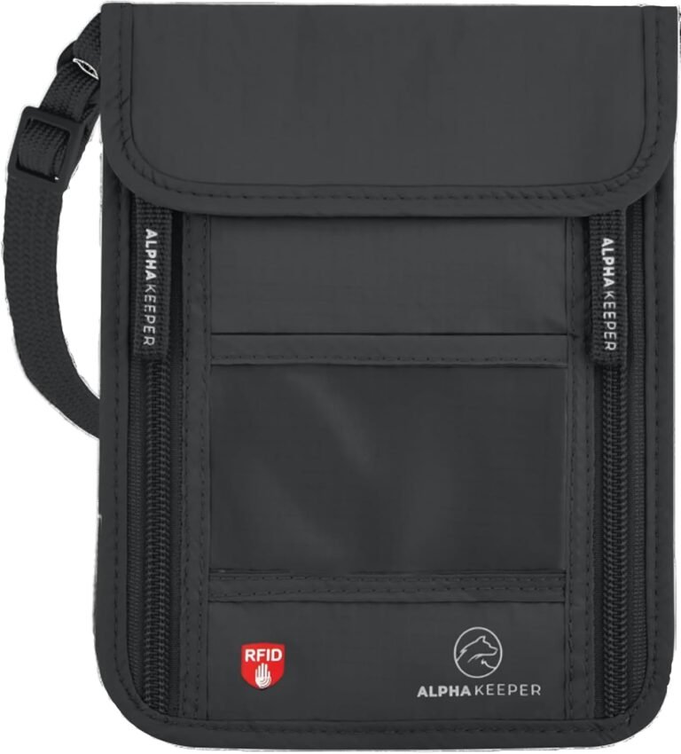 Travel organizer for documents