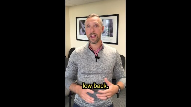 Back Pain and Physical Activity
