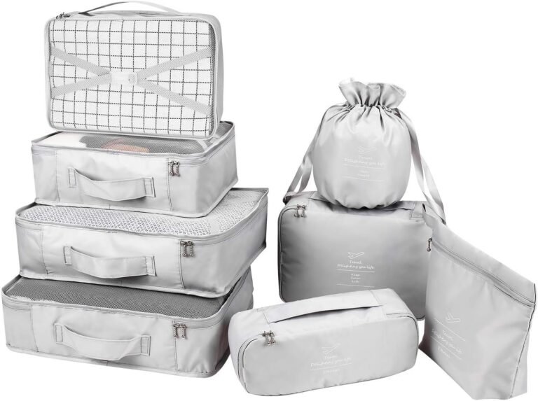 Luggage organizer packing cubes
