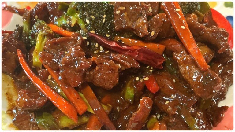 Chinese Food Beef and Broccoli