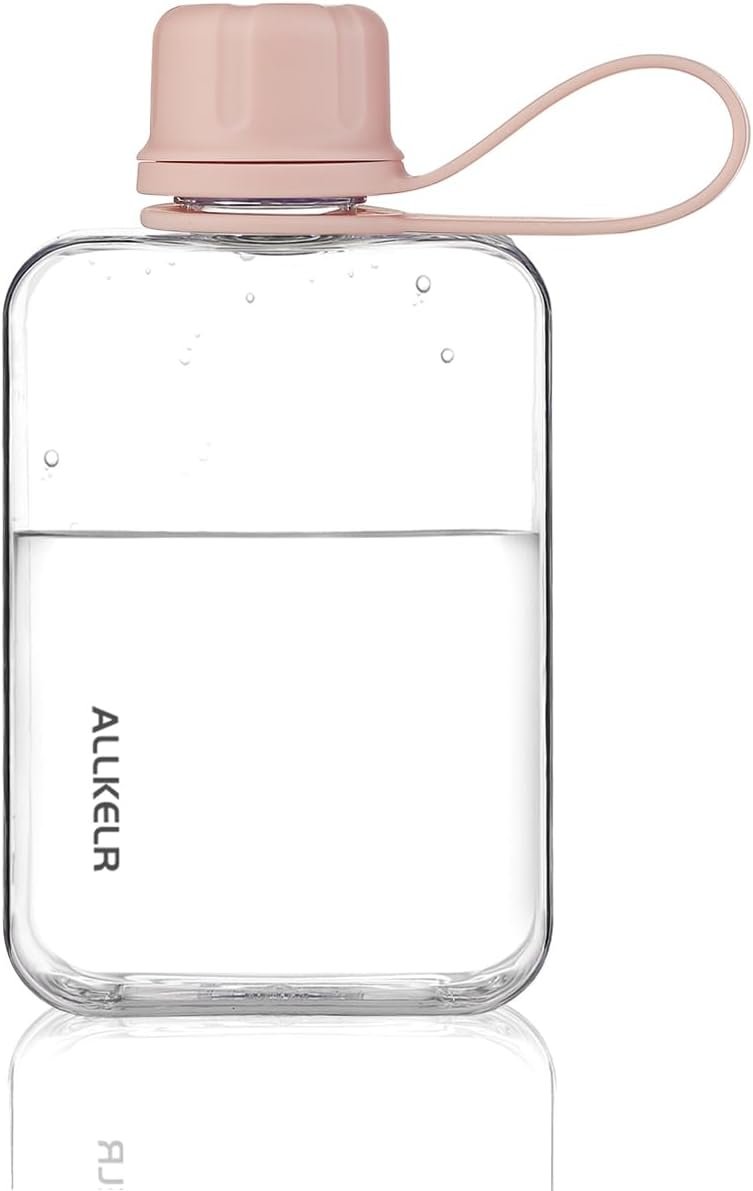 Reusable water bottle for flights
