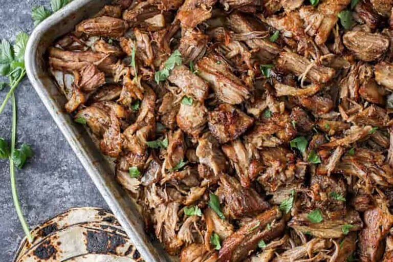 Slow Cooker Pork Carnitas Recipe (Mexican Pulled Pork)