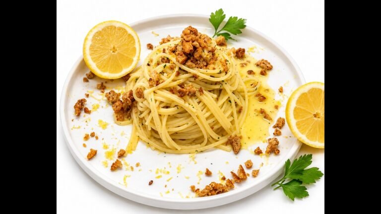 Italian Food Spaghetti Aglio e Olio