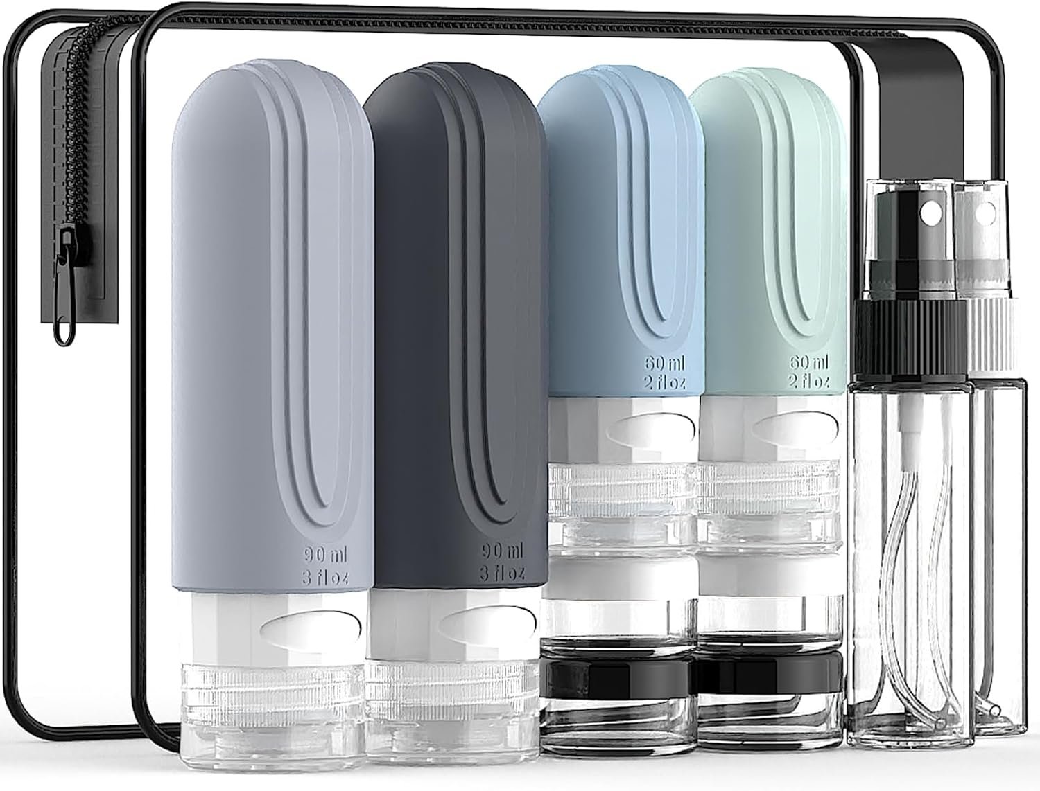 Travel-sized toiletries for cruises