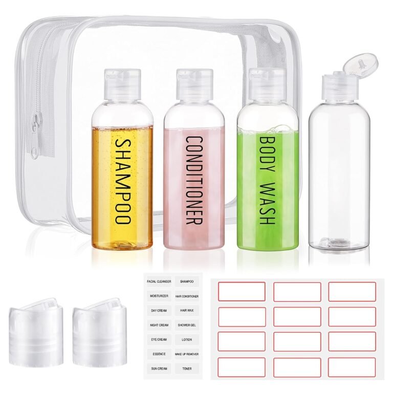 Travel-sized toiletries for cruises