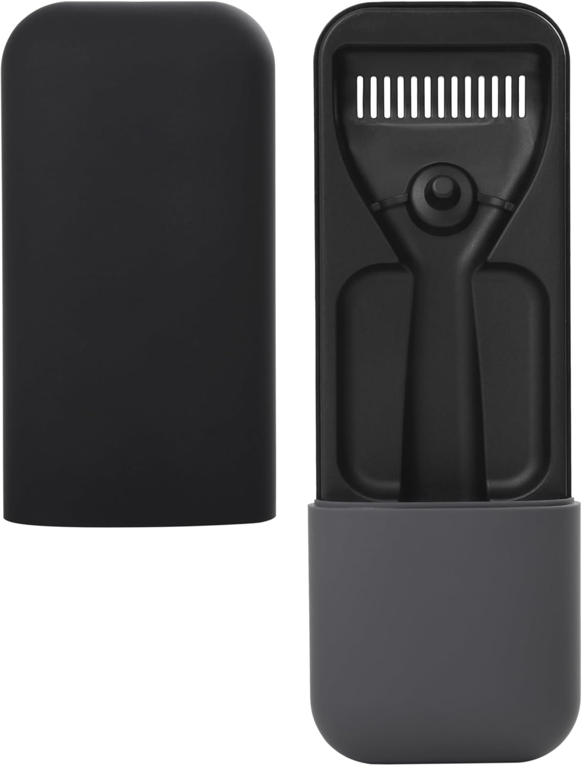Portable razor with case