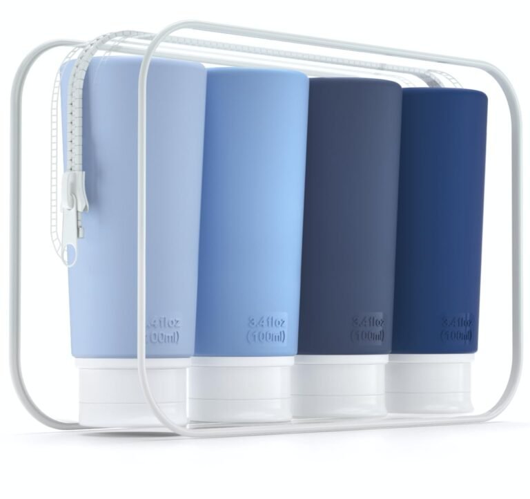 Travel-sized toiletries for cruises