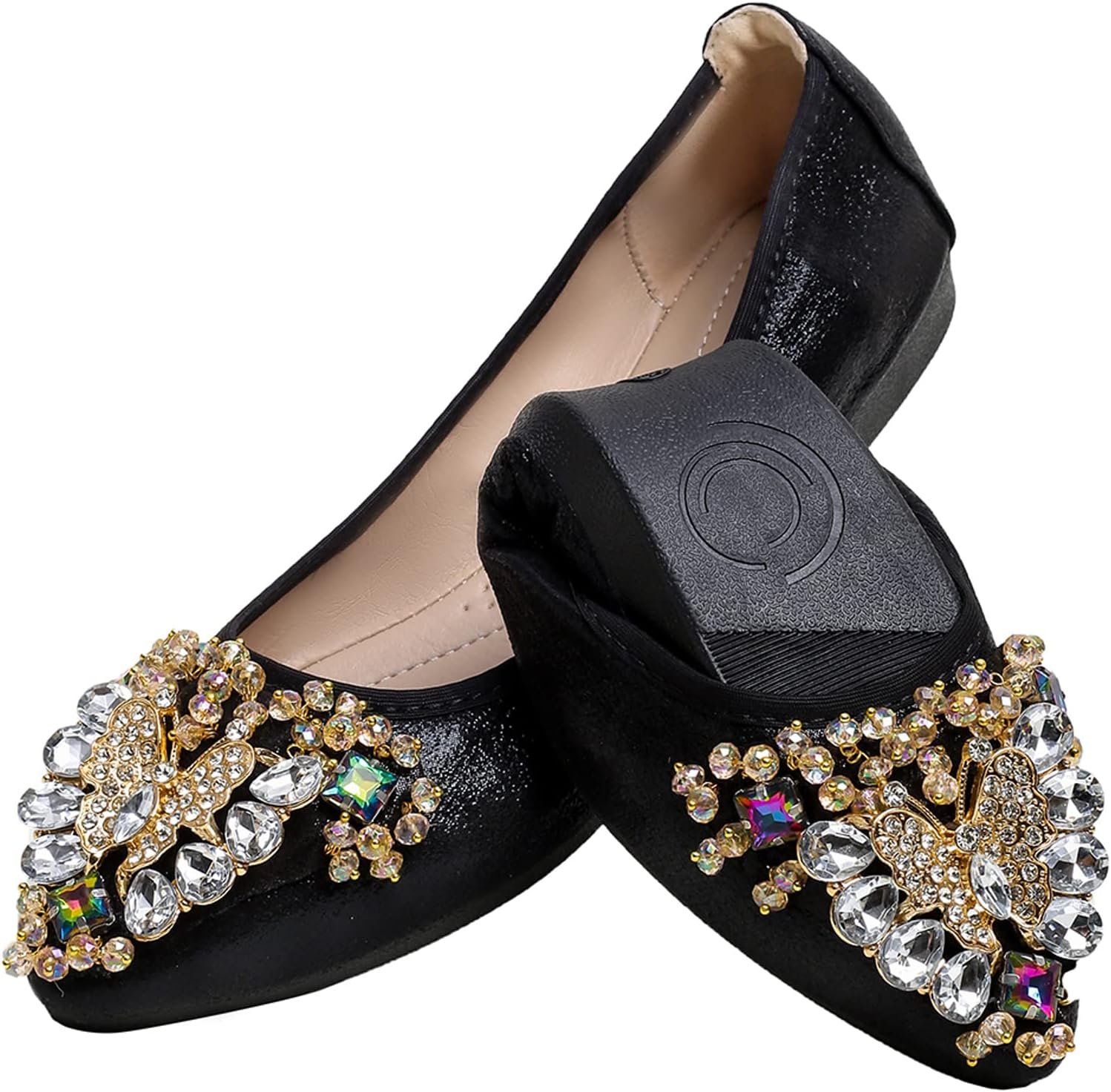 Foldable ballet flats