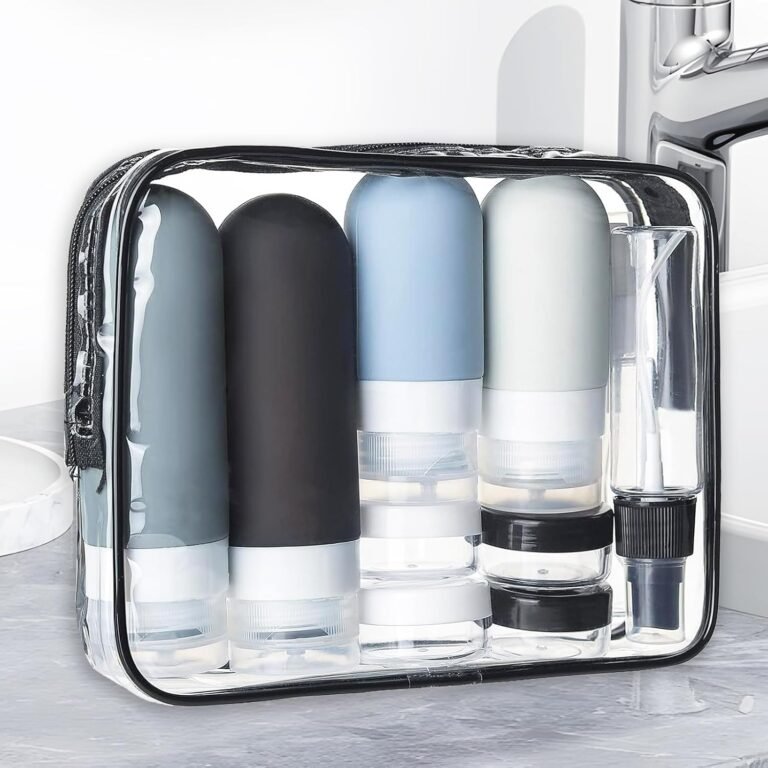 Travel-sized toiletries for cruises