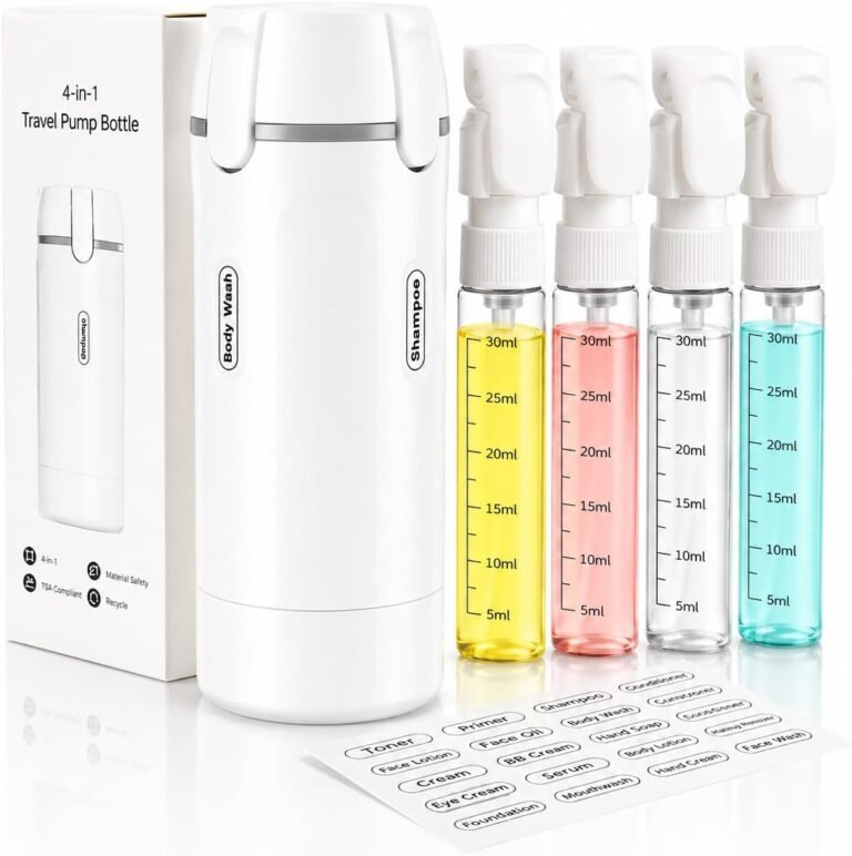 Travel-sized toiletries for cruises