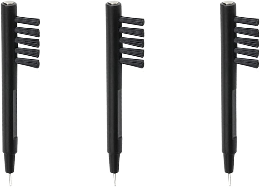 Hearing Aid Cleaning Brushes with Wax Loop and Battery Magne...