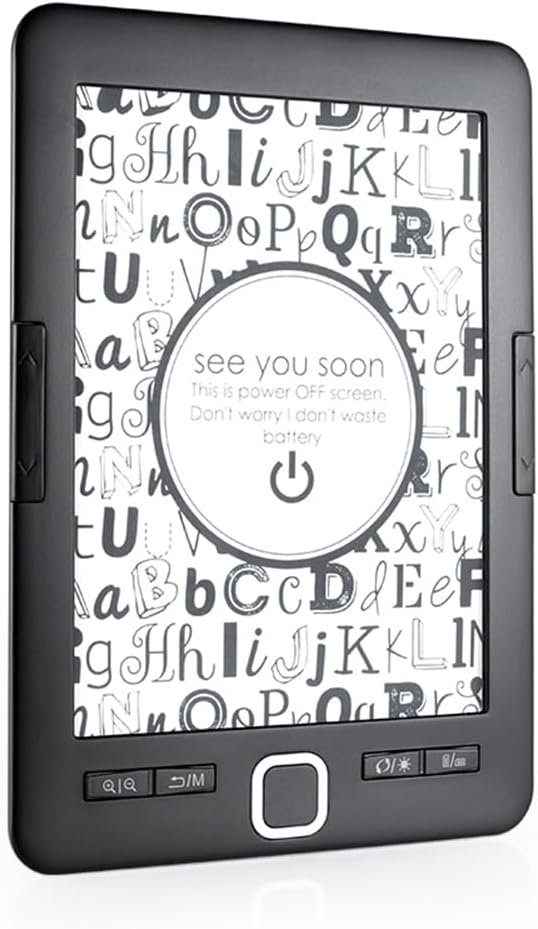 e-reader with backlight