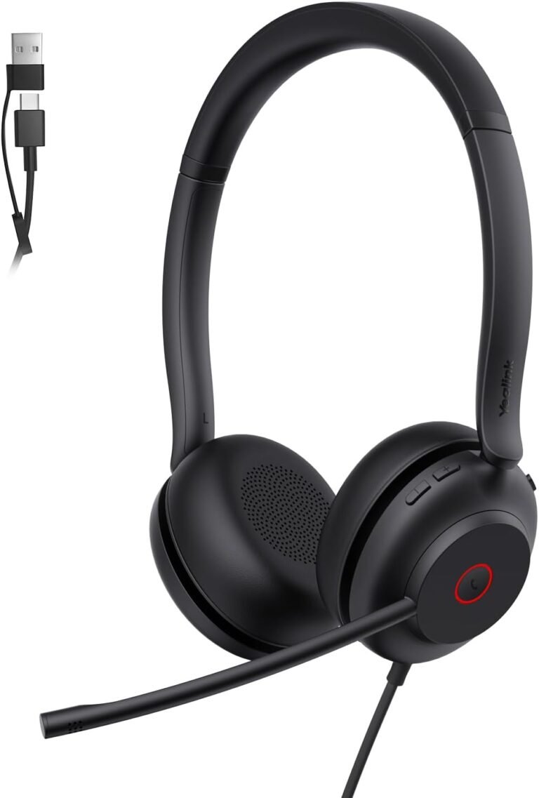 noise-canceling headphones with microphone