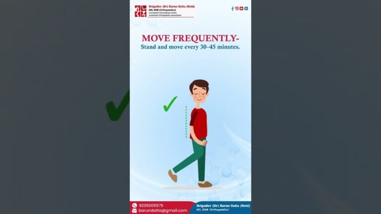 Ergonomics for Back Pain