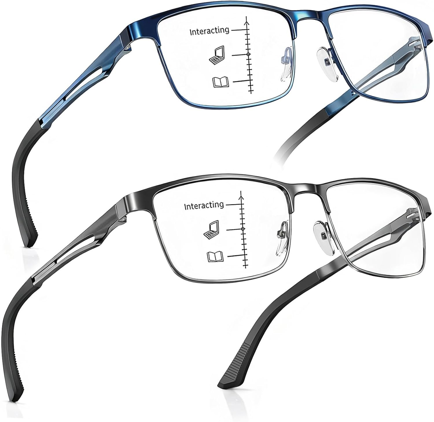 reading glasses with spring hinges