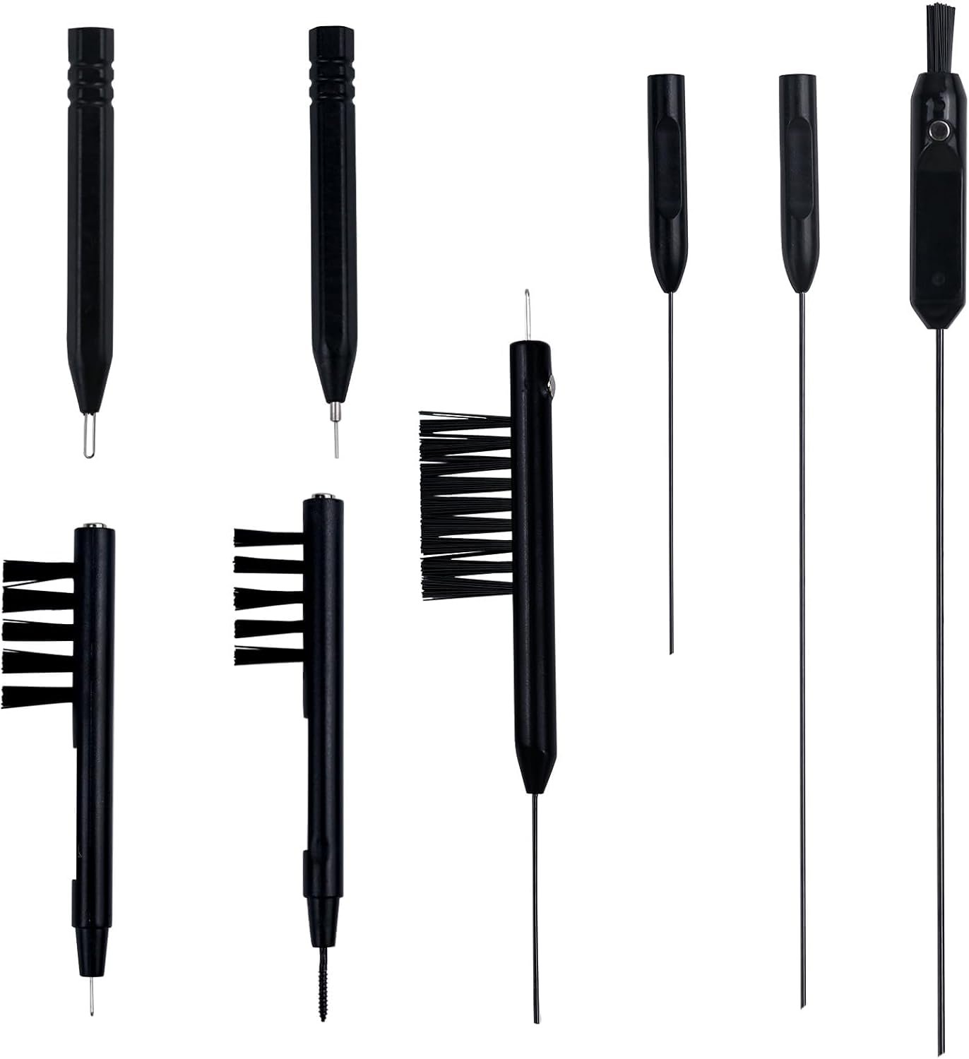 8 PCS Hearing Aid Cleaning Tools Hearing Equipment Cleaning ...