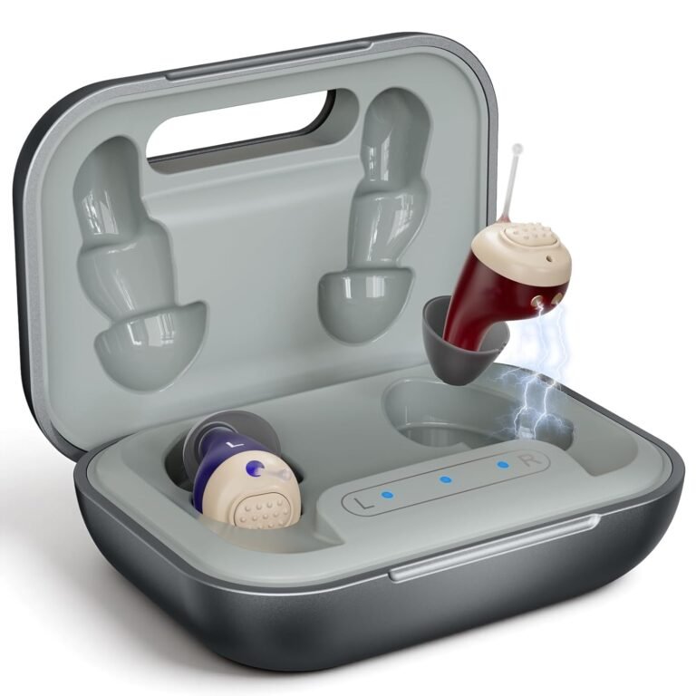 Rechargeable Hearing Aids for Seniors with Hearing Loss, Sup...