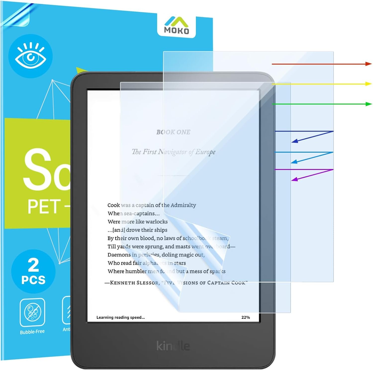 Kindle screen protector