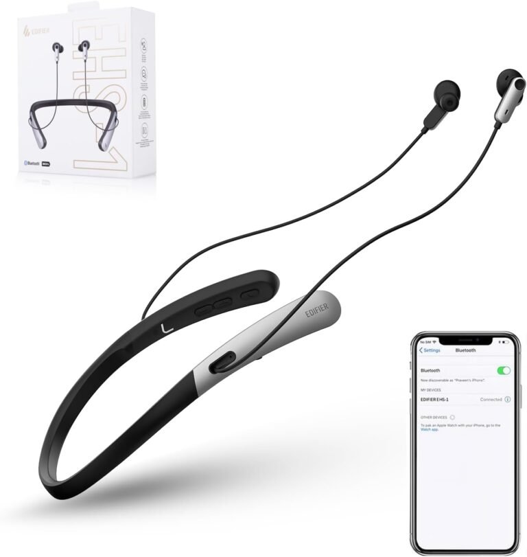 Edifier Rechargeable Hearing Aid & Bluetooth Neckband Headph...