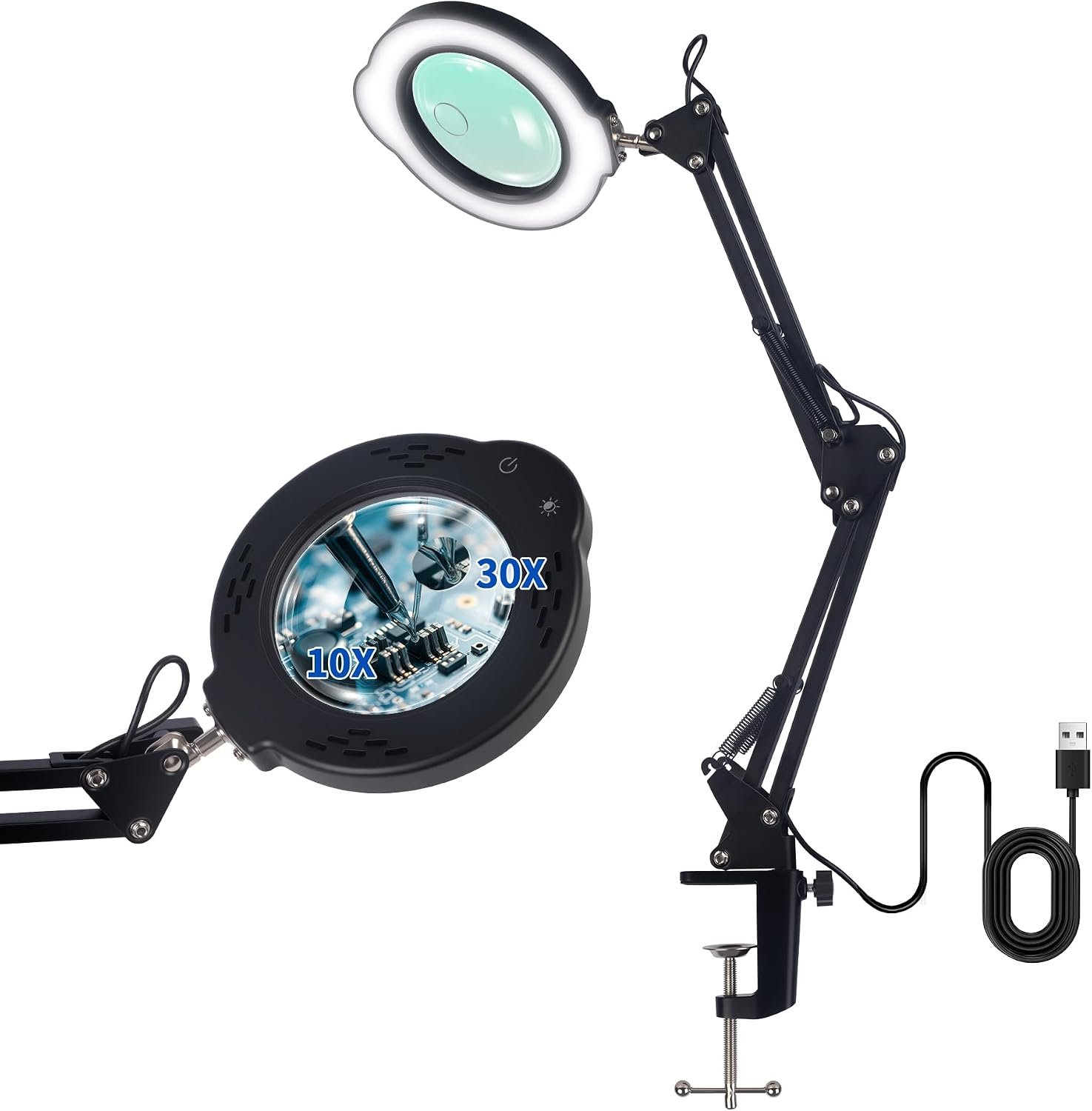 magnifying glasses