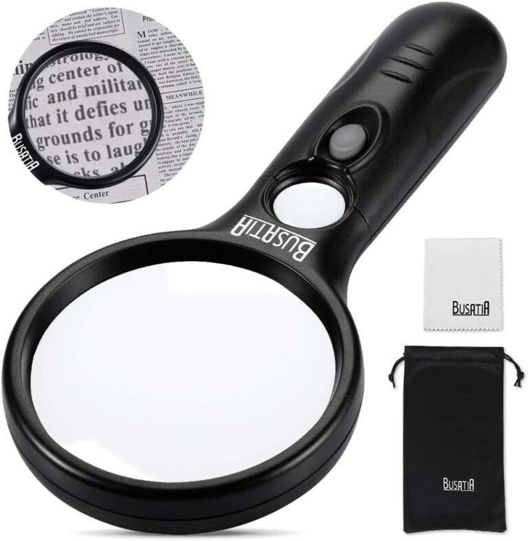 high-powered magnifiers