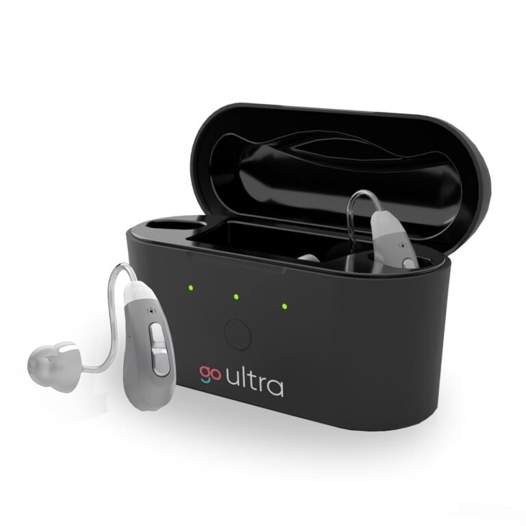Go Ultra OTC Hearing Aids for Adults Rechargeable Behind