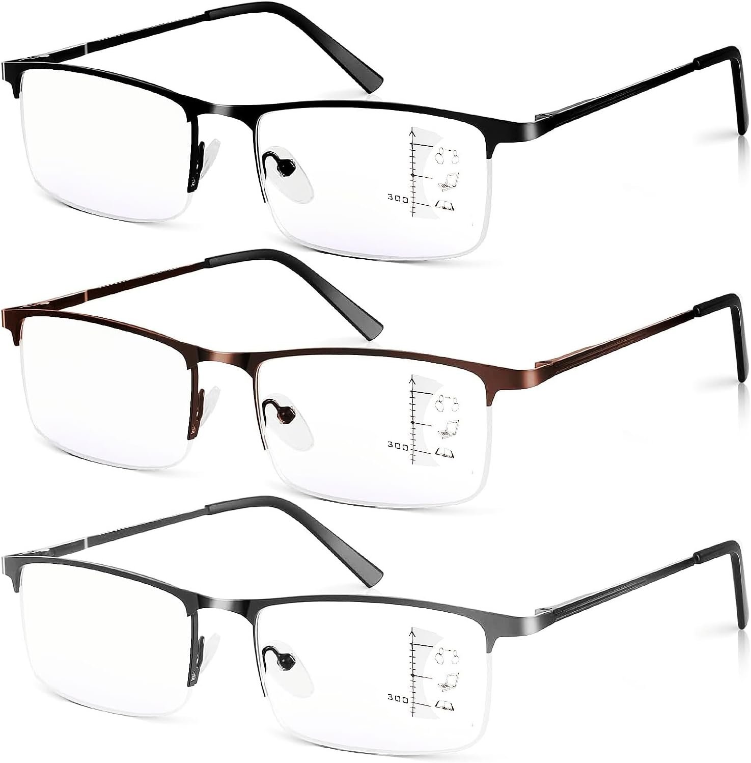 progressive reading glasses men