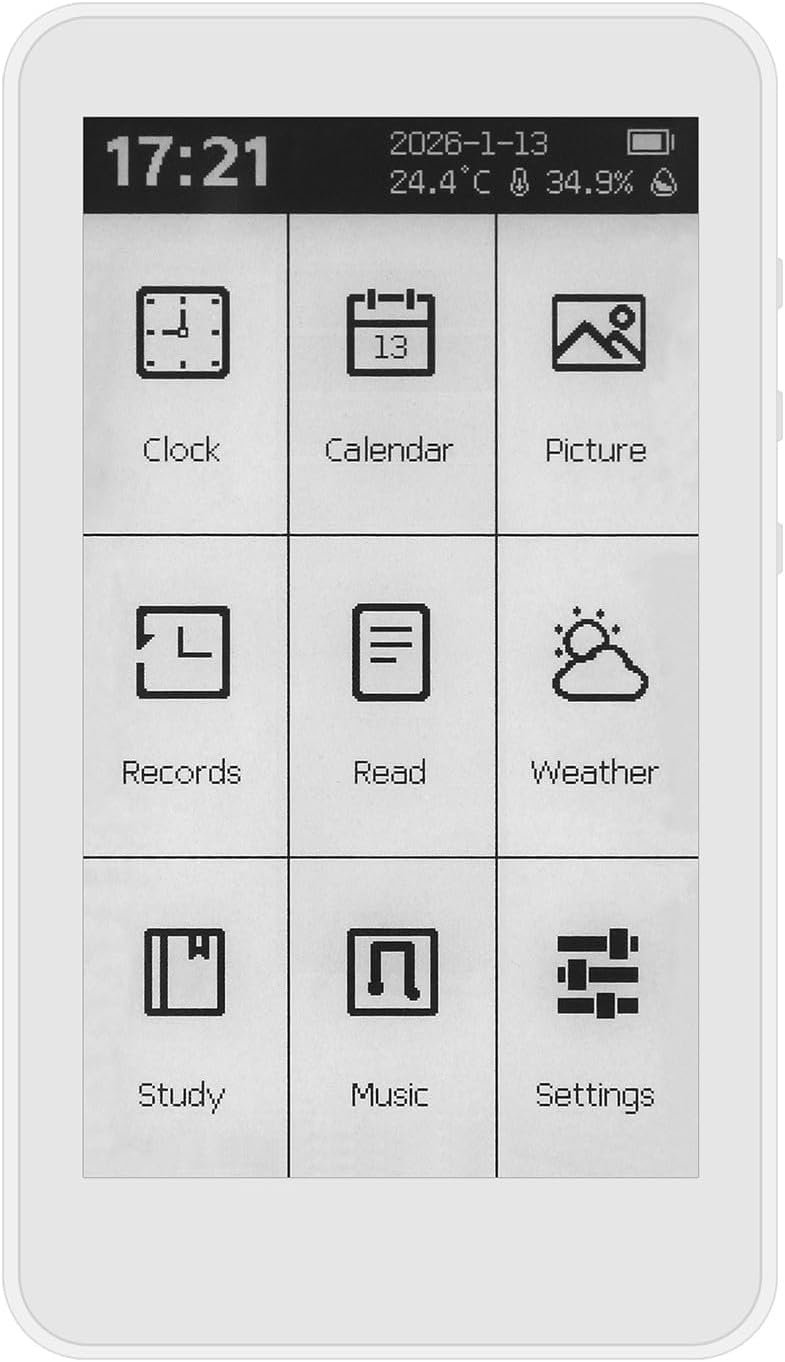 e-reader with backlight