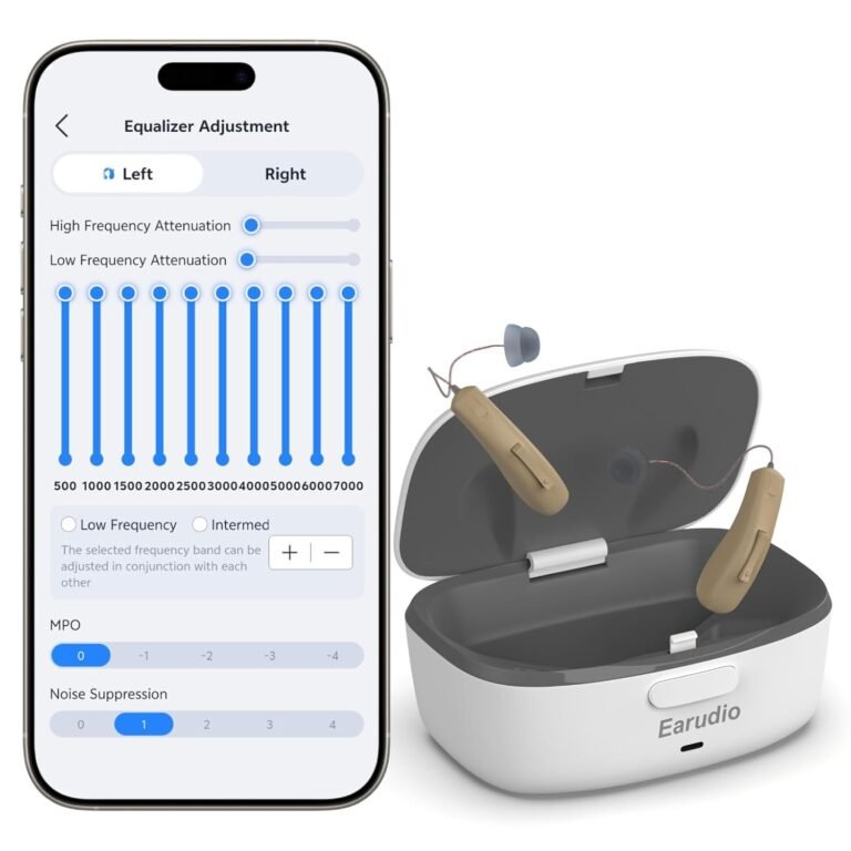 Bluetooth OTC Hearing Aids for Seniors and Adults AI