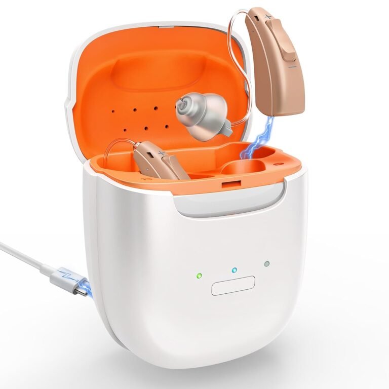 Rechargeable Hearing Aids for Seniors Moderate Severe Hearin...